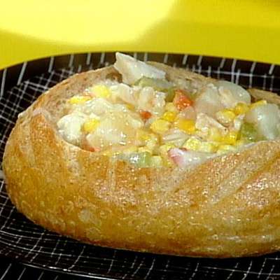 Corn and Crab Chowder - RecipeNode.com