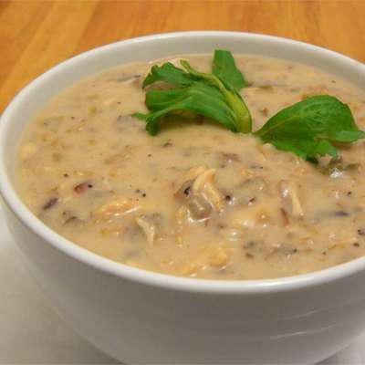 Cream of Chicken with Wild Rice Soup - RecipeNode.com
