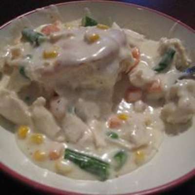 Creamed Chicken for Biscuits - RecipeNode.com