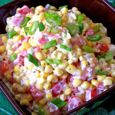 Creamy Corn Salad - RecipeNode.com