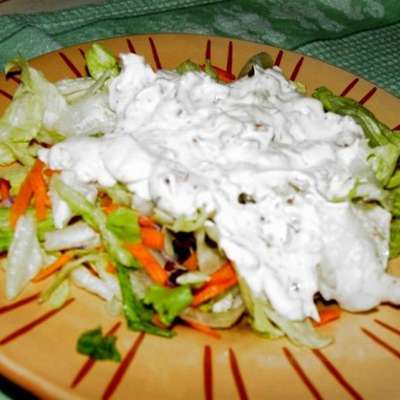 Creamy Pancetta Dressing and Iceberg Lettuce - RecipeNode.com