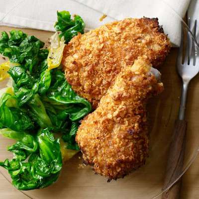 Crispy Baked 'Fried' Chicken - RecipeNode.com