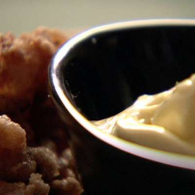 Crispy Squid with Garlic Mayonnaise - RecipeNode.com