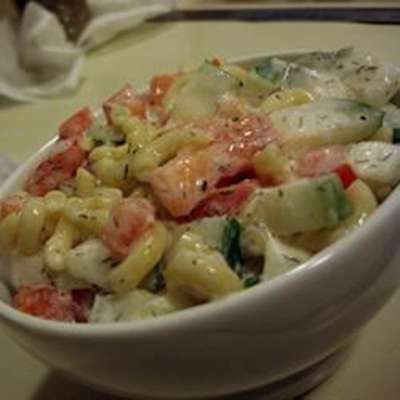 Cucumber and Dill Pasta Salad - RecipeNode.com