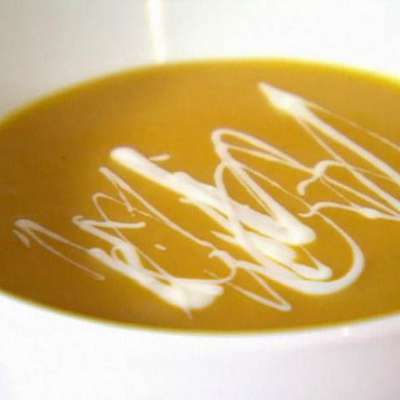 Curried Butternut Squash Soup - RecipeNode.com