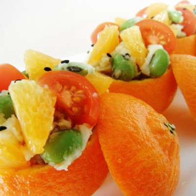 Cutie Orange Cup Potato Salad - RecipeNode.com