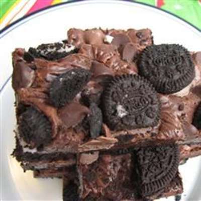 Double Chocolate Cookie Bars - RecipeNode.com