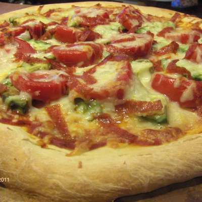 Easy Peezy Pizza Dough (Bread Machine Pizza Dough) - RecipeNode.com