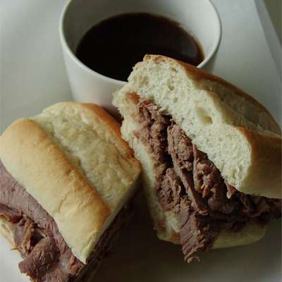 Easy Slow Cooker French Dip - RecipeNode.com