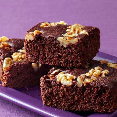 Ellie Krieger's Double-Chocolate Brownies - RecipeNode.com