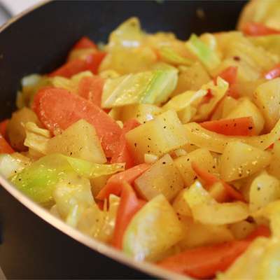 Ethiopian Cabbage Dish - RecipeNode.com