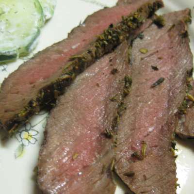 Flank Steak With Herbes De Provence - RecipeNode.com