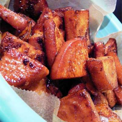 Fried Sweet Potatoes - RecipeNode.com