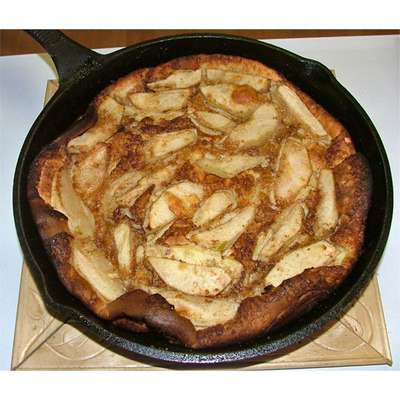 German Apple Pancake - RecipeNode.com