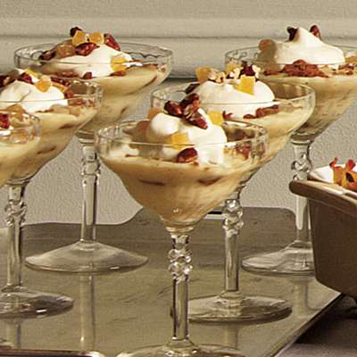 Gingery Banana Pudding with Bourbon Cream - RecipeNode.com