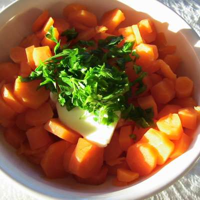 Glazed Fresh Carrots Vichy - RecipeNode.com
