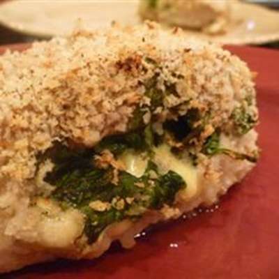 Gouda and Spinach Stuffed Pork Chops - RecipeNode.com