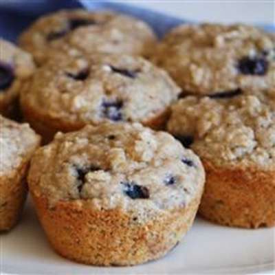 Health Nut Blueberry Muffins - RecipeNode.com