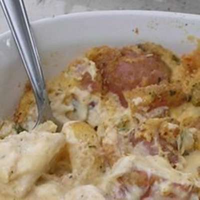 Heavenly Potatoes and Ham - RecipeNode.com