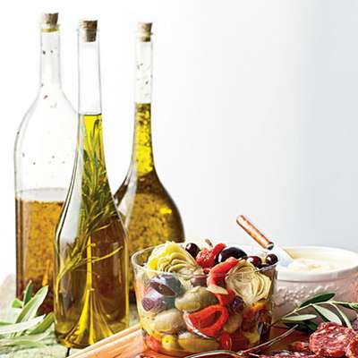 Herb-Infused Olive Oils: Greek - RecipeNode.com