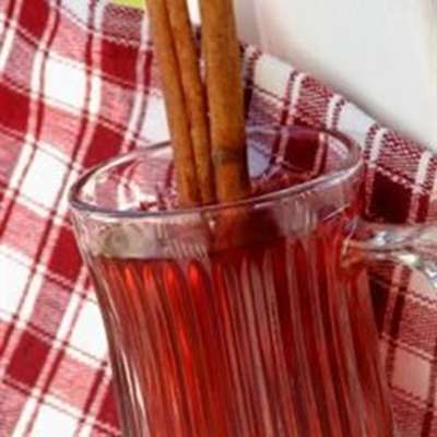 Hot Spiced Cranberry Cider - RecipeNode.com