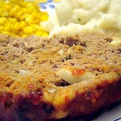 Incredibly Cheesy Turkey Meatloaf - RecipeNode.com