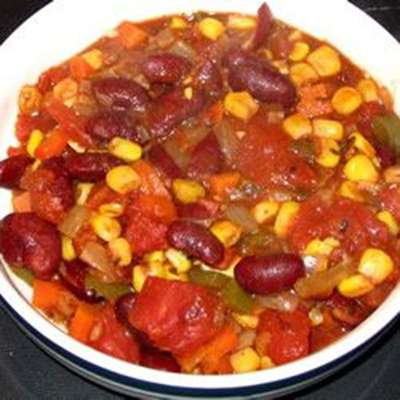 Insanely Easy Vegetarian Chili - RecipeNode.com