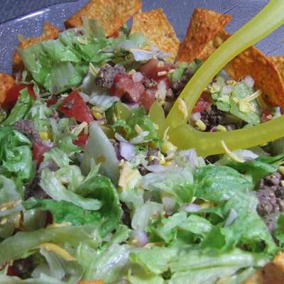 Kittencal's Taco Salad for a Crowd - RecipeNode.com