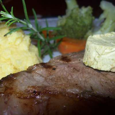 Lamb Loin Chops (For the Grill) With Cafe De Paris Butter - RecipeNode.com