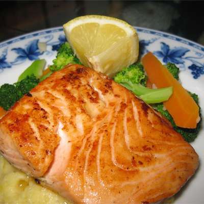Lime-Marinated Grilled Salmon - RecipeNode.com