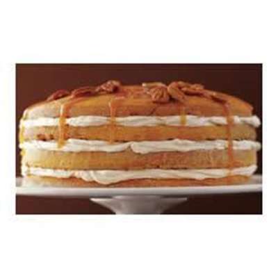 Luscious Four-Layer PHILLY Pumpkin Cake - RecipeNode.com