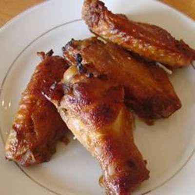 Mahogany Chicken Wings - RecipeNode.com