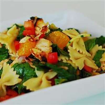 Mandarin Chicken Pasta Salad - RecipeNode.com