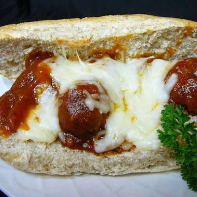 Meatball Grinders with a Yummy Sauce - RecipeNode.com