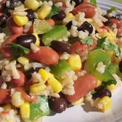 Mexican Bean and Rice Salad - RecipeNode.com