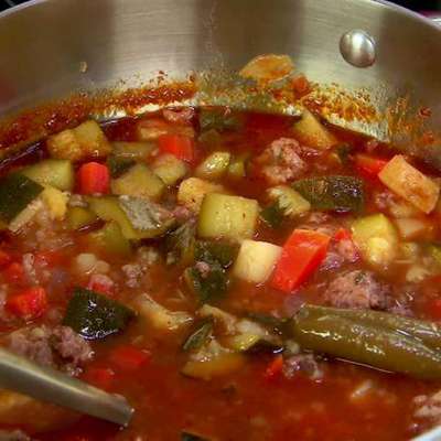 Mexican Meatball Soup - RecipeNode.com