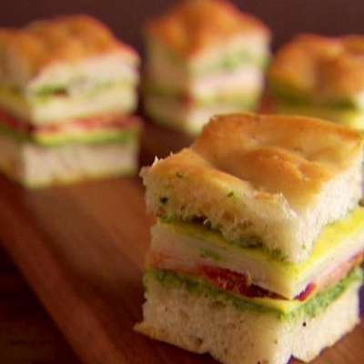 Mini Italian Club Sandwiches - RecipeNode.com