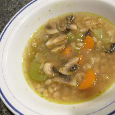 Mushroom Barley Soup - RecipeNode.com
