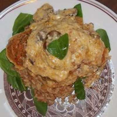 Mushroom Chicken Parmesan - RecipeNode.com