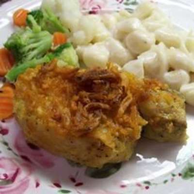 Mustard Onion Pork Chops - RecipeNode.com