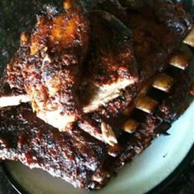 Not Your Every Day Smoked Pork Spare Ribs - RecipeNode.com