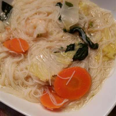 Oriental Shrimp Noodle Soup - RecipeNode.com