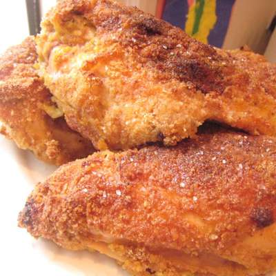 Oven Fried Southern Style Cinnamon Honey Chicken - RecipeNode.com