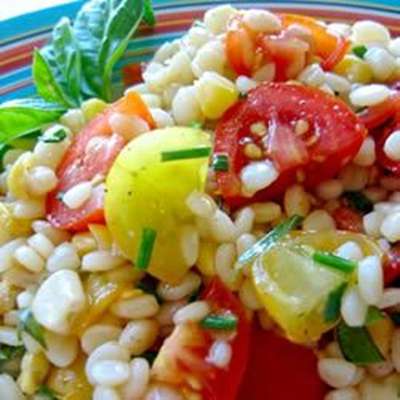 Pasta with Fresh Tomatoes and Corn - RecipeNode.com