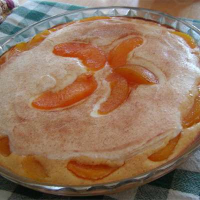 Peaches 'N Cream Pie - RecipeNode.com