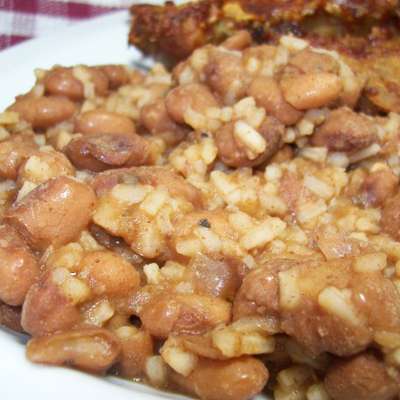 Pinto Beans and Rice in a Crock Pot (Or on Stove Top) - RecipeNode.com