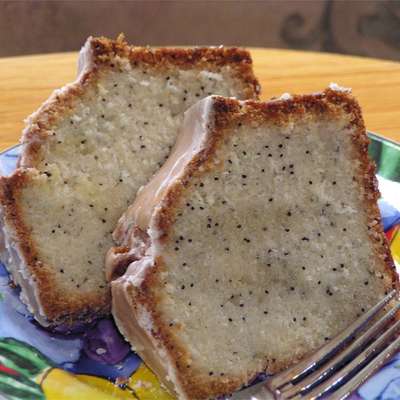Poppy Seed Bread with Glaze - RecipeNode.com