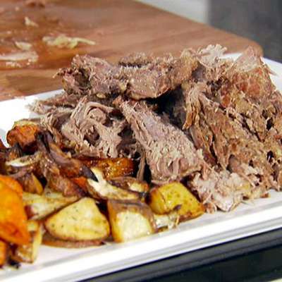 Pot Roast with Roasted Root Vegetables - RecipeNode.com