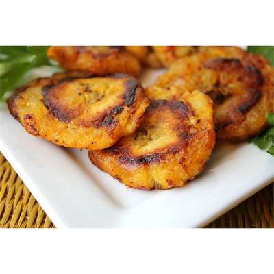 Puerto Rican Tostones (Fried Plantains) - RecipeNode.com