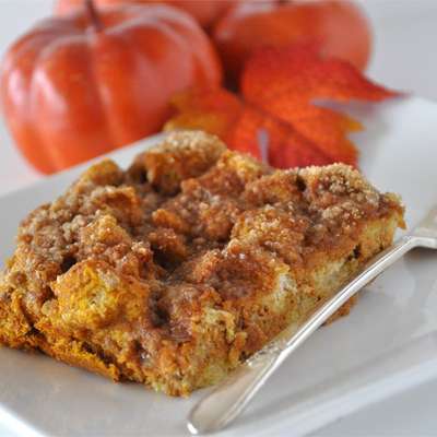 Pumpkin French Toast Bake - RecipeNode.com
